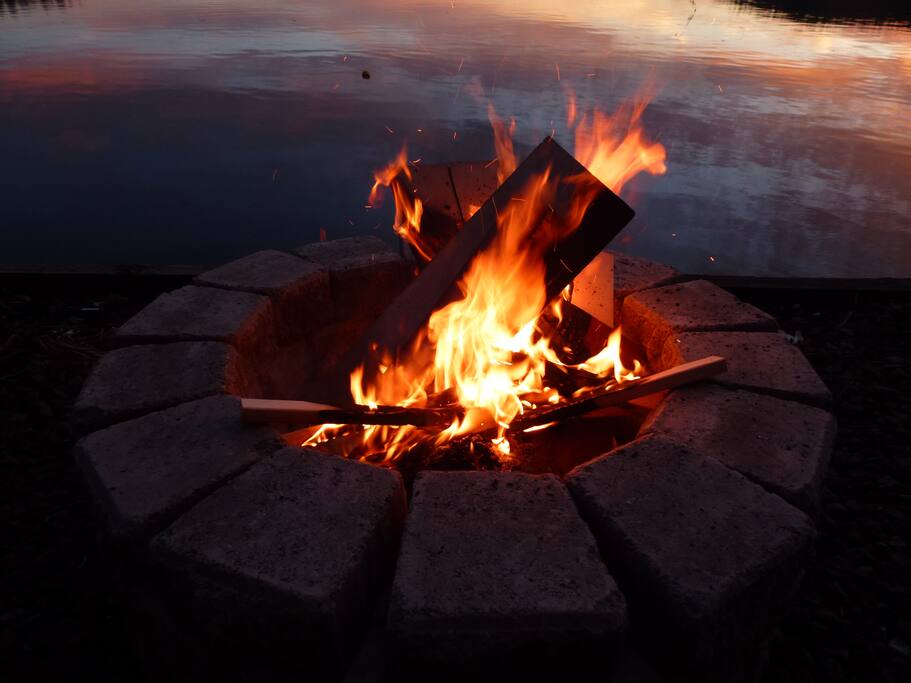Evenings need a beach fire