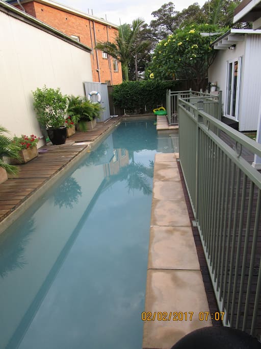 Pool is now fully fenced.