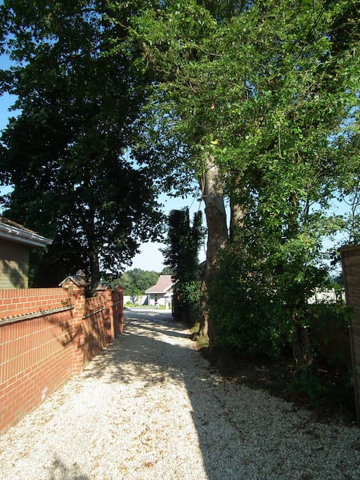 Entrance from Station Road