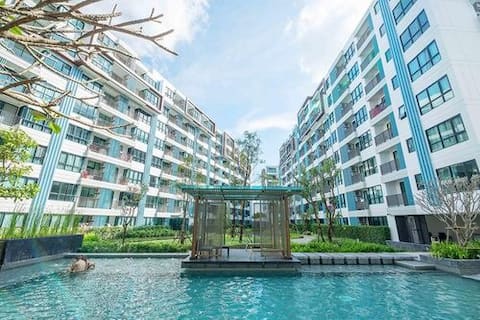 Centrio~Phuket》Central Foresta》free wifi》gym》pool