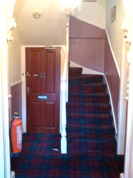 Entrance and stairs
