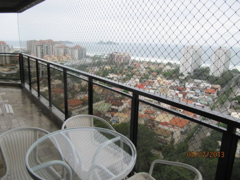 Vista da varanda