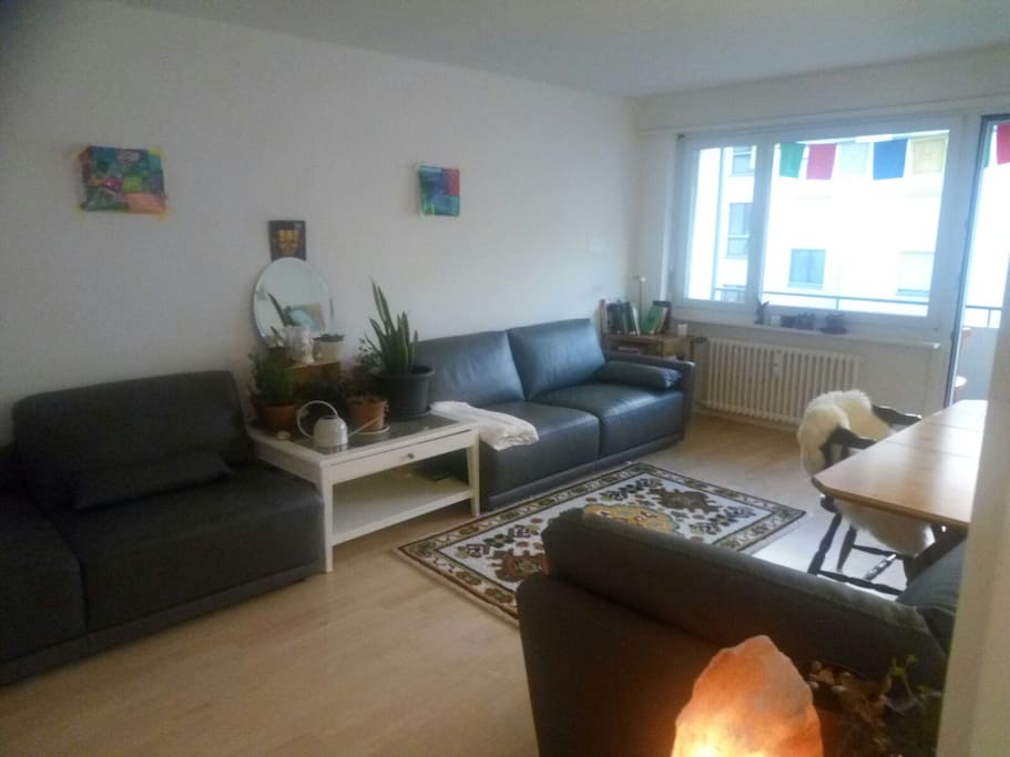 Living Room with Balcony