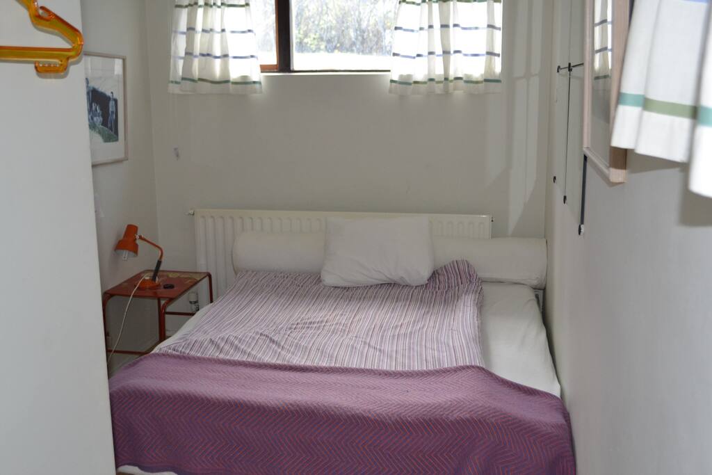 Big comfortable bed.