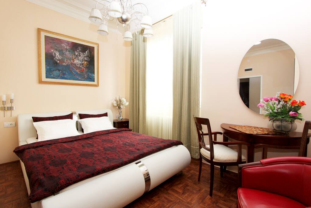 Bedroom and living room