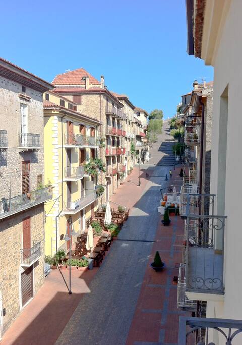 Vista dall'appartamento