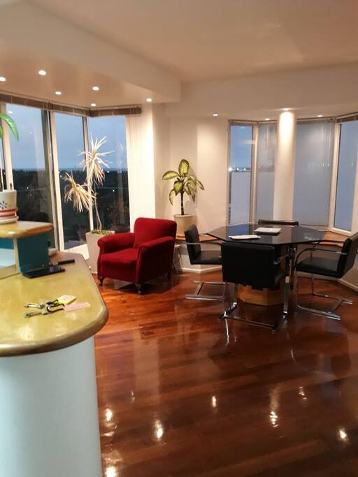 The living room