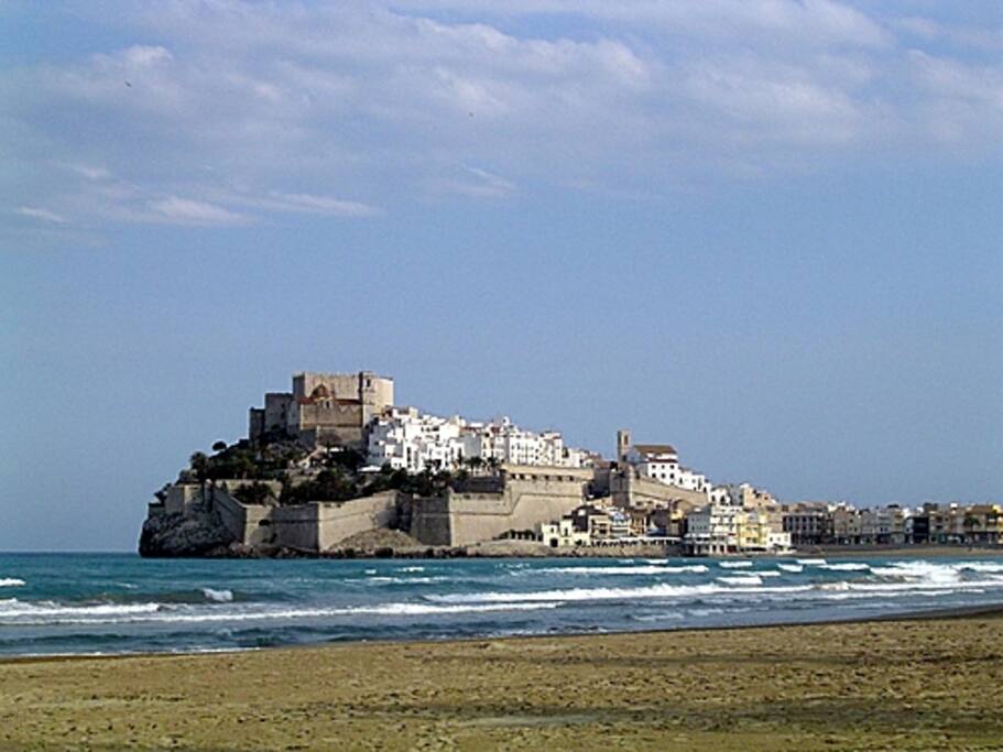 Le château de Peñicola.