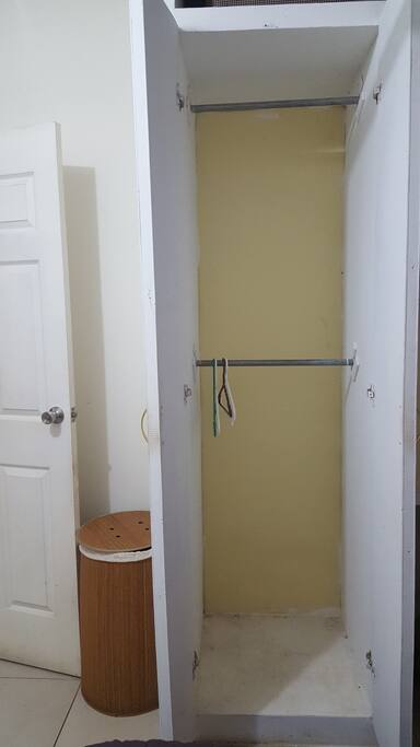 Closet and basket for clothes you want to laundry