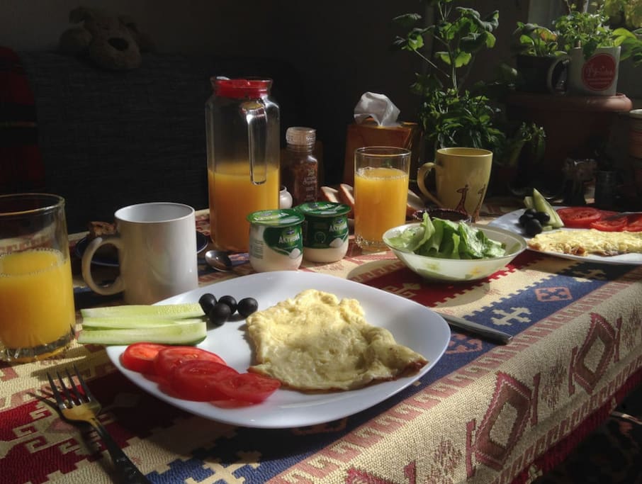 Breakfasts any time you prefer to wake up )