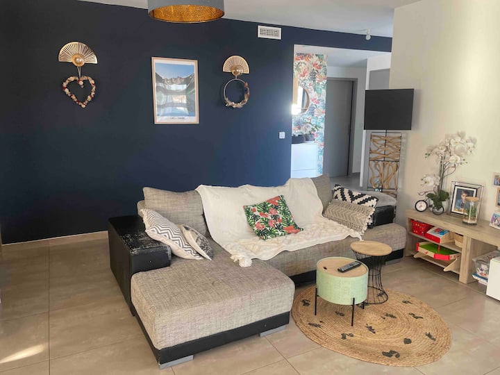 Villa Familiale Calme, Confort, Piscine, Garrigue - Narbonne