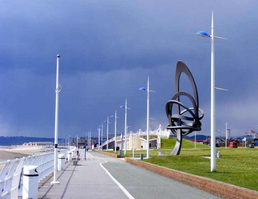 Aberavon Promenade (opposite house)