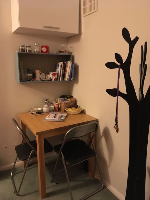 A space to eat and work