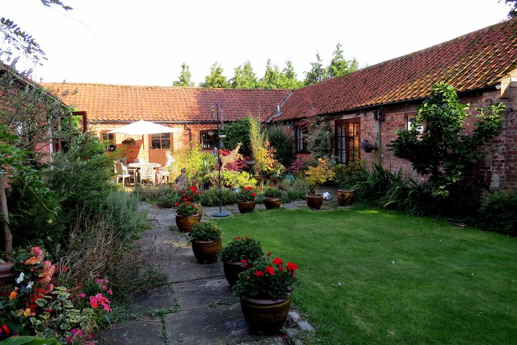 Beautiful courtyard