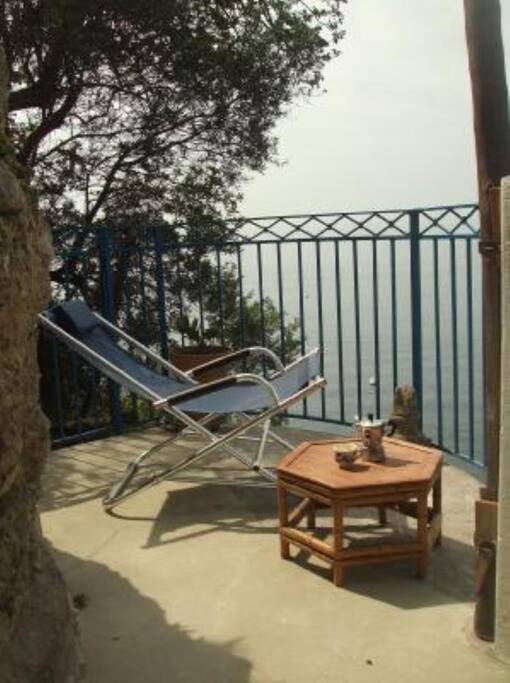 terrazzino . lettura e sonno