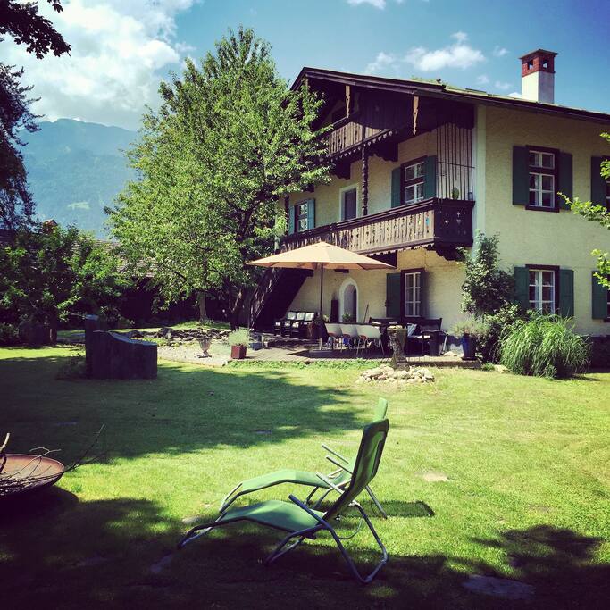 Das Ferienhaus für bis zu 8 Personen.