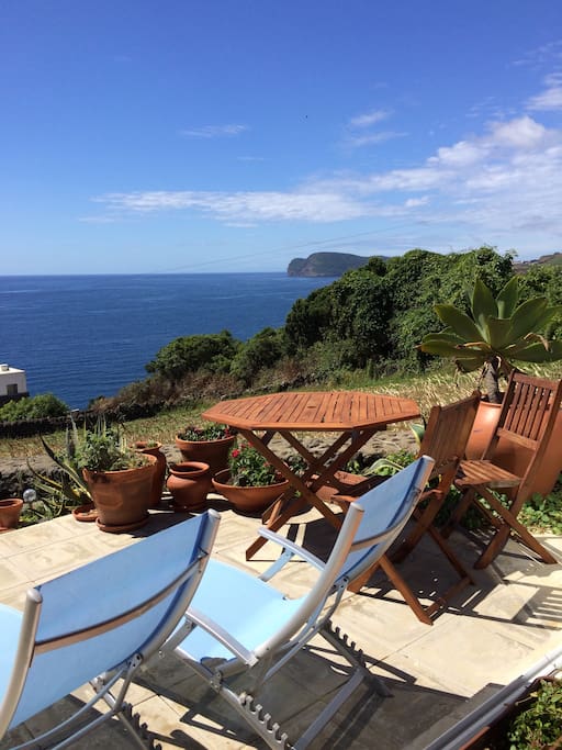 View from the guest house