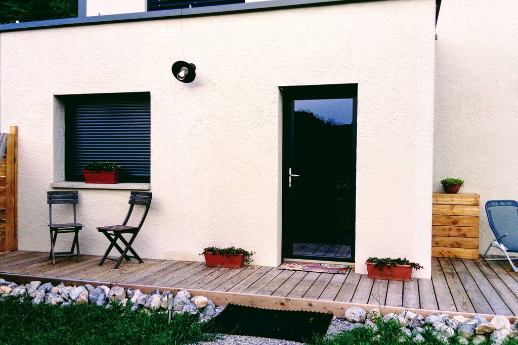 Entrée du gîte