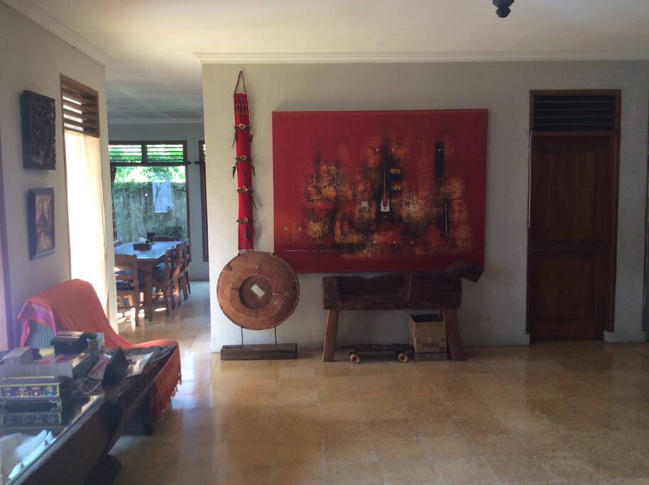 Living room, access to 3rd Private Room, and dining room.