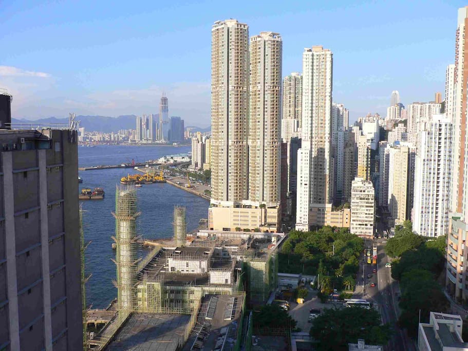 Overlook western Kowloon