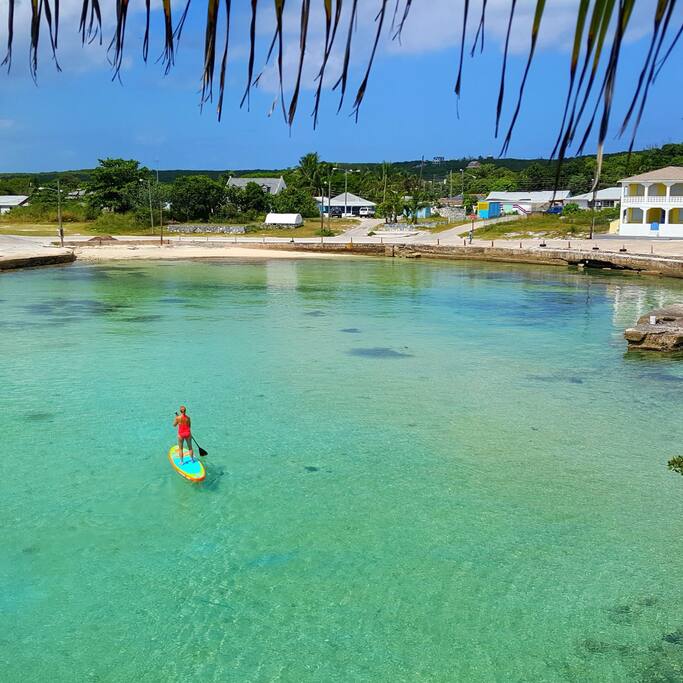 Paddleboards available to guests half and whole day rates