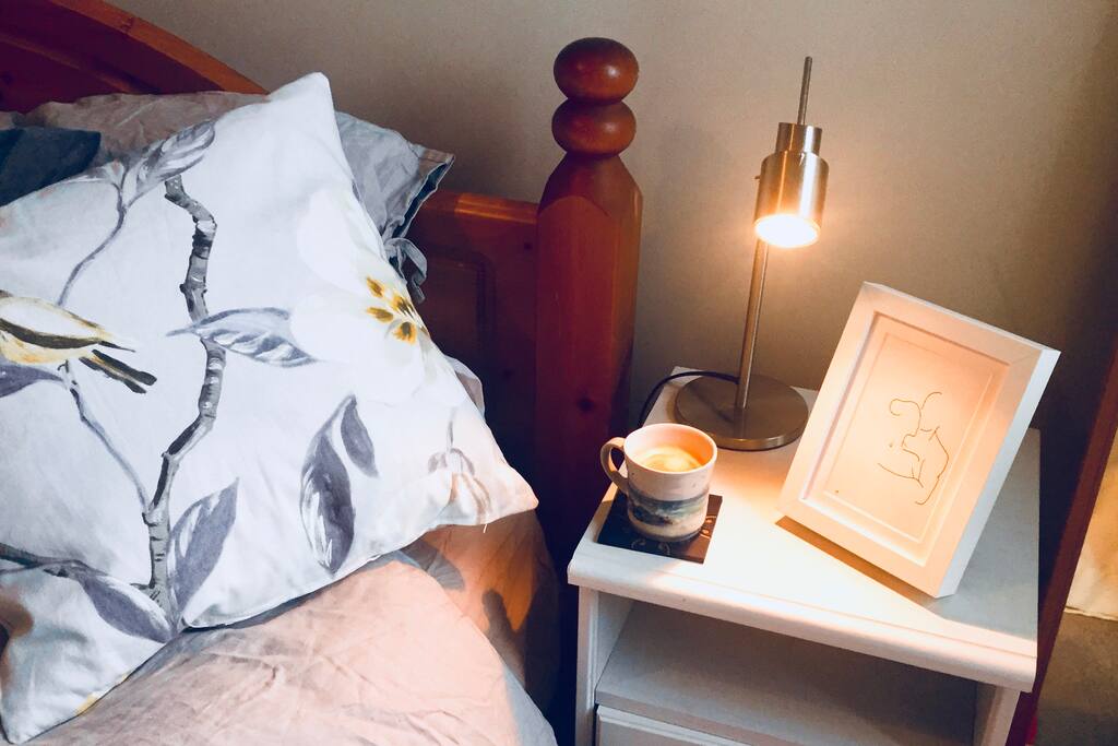 Wake up, put on your favourite tune and brew up. Bliss.