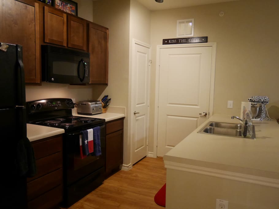 Here's another angle of our kitchen!