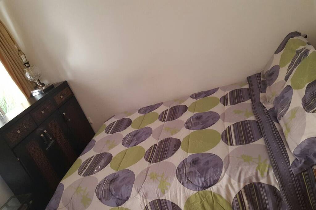 Second view of the bedroom.