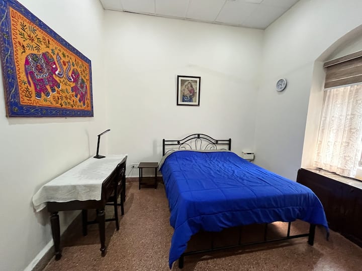 Bedroom #1 with a workdesk