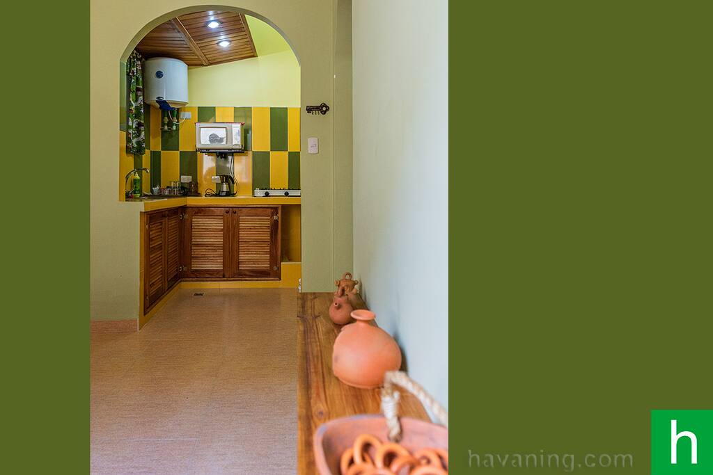 view of the kitchen
