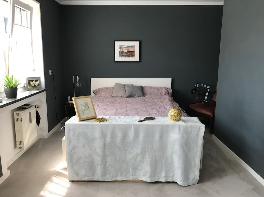Comfortable 160x200 cm Boxspring bed