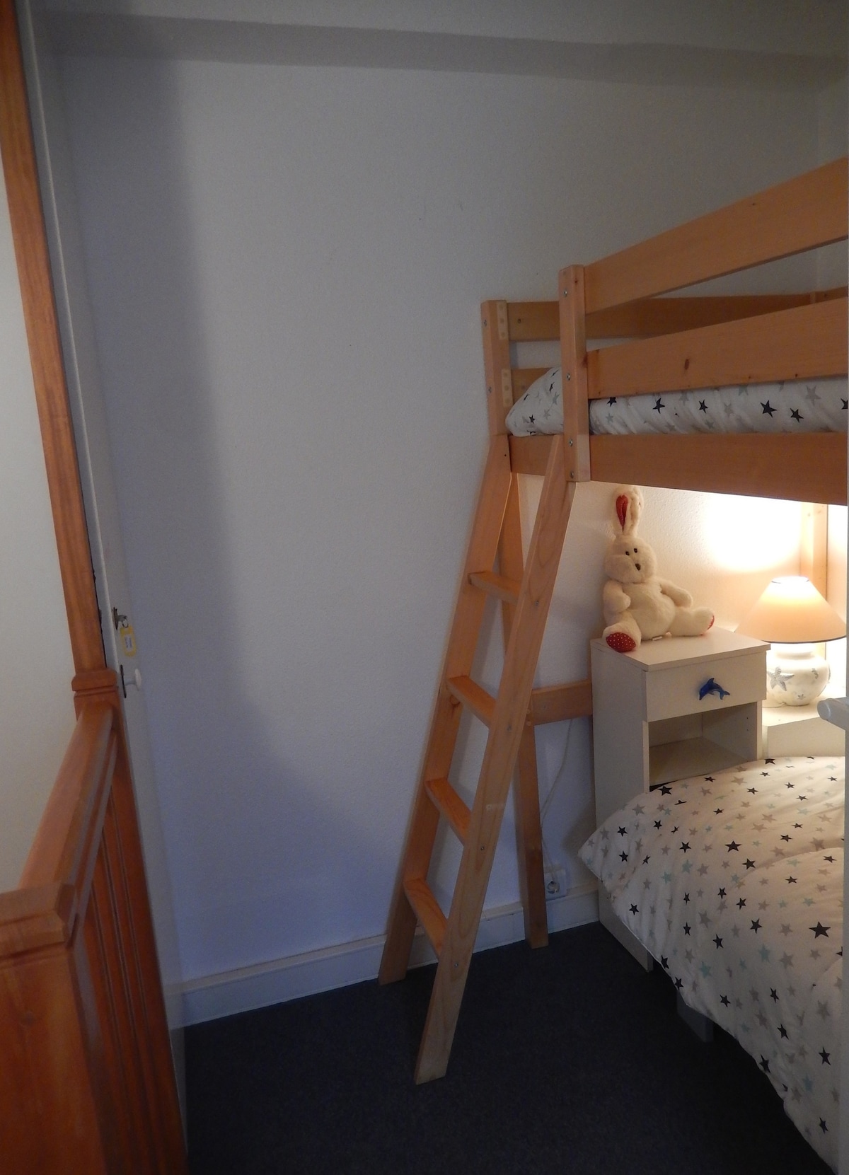 נחיתה בבקתה בחדר שינה 4 מ"ר