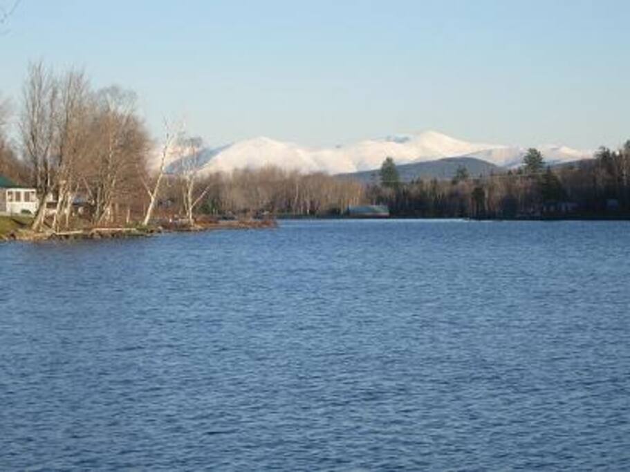 snow on mt washington relaxing
