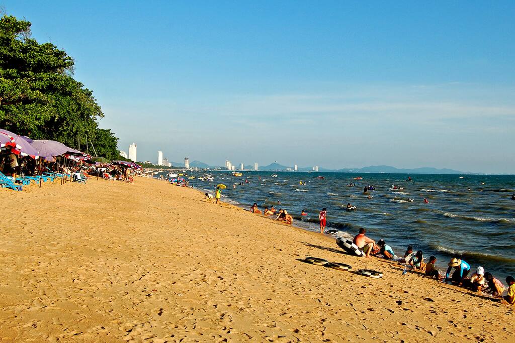 A minutes walk away, you will find the beautiful beach.