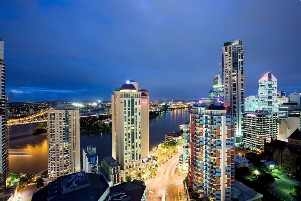 The view from the apartment