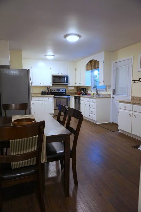 Another view of the kitchen