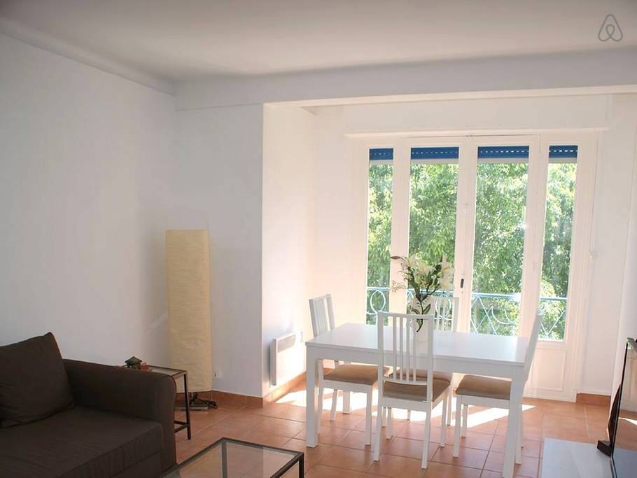 Spacious and bright living room