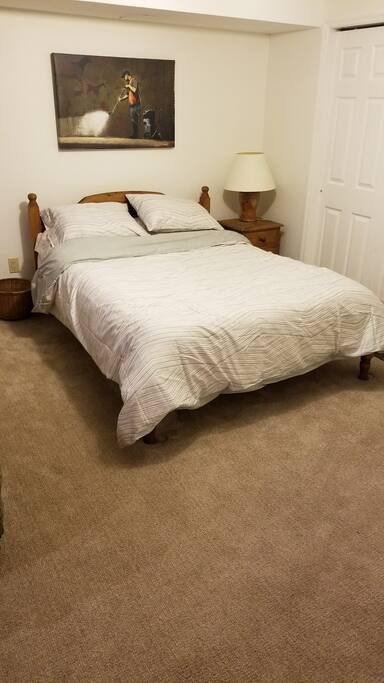 Full size bed.