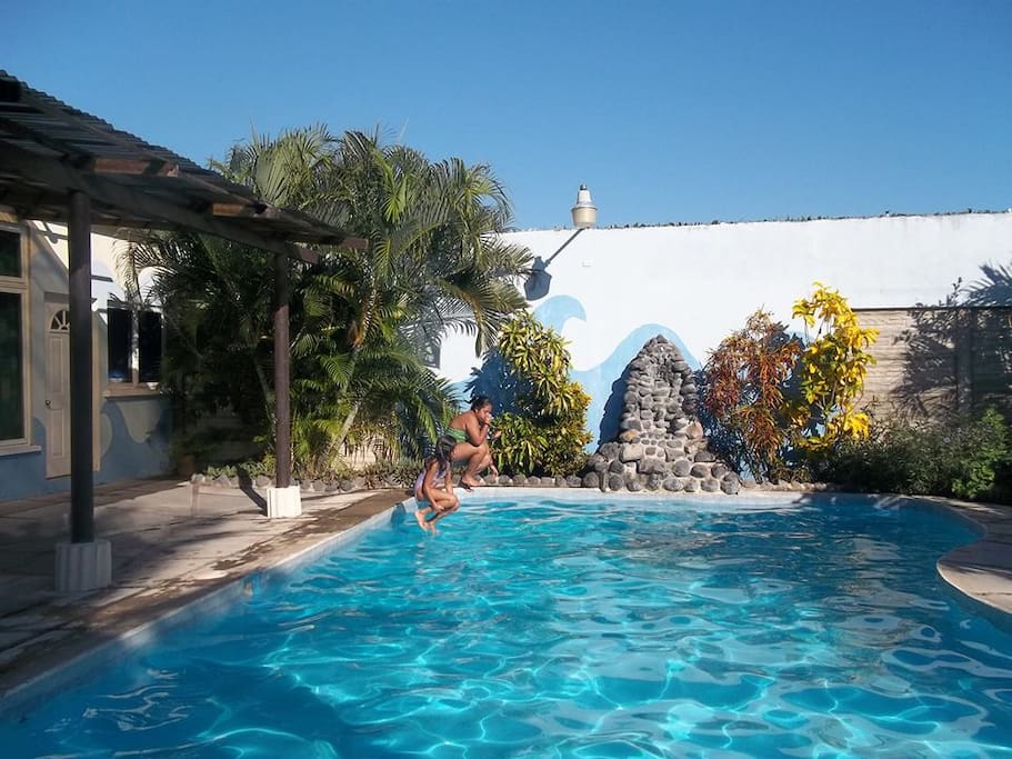 Piscinas de agua dulce.