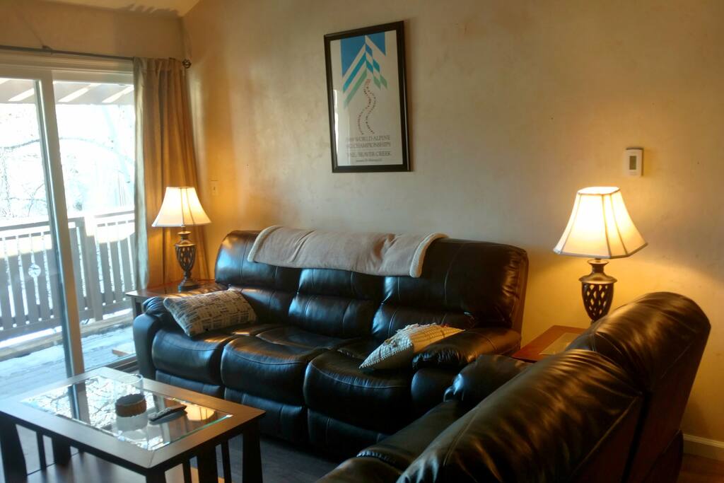 Living Room w/View of Chairlift