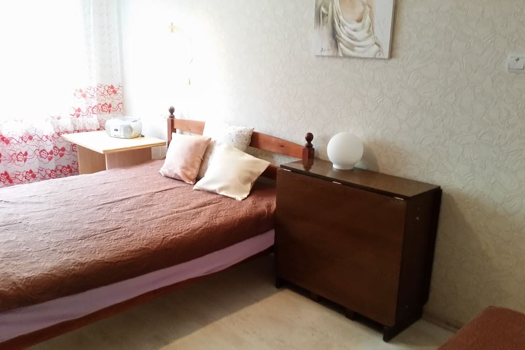 Bedroom with double bed