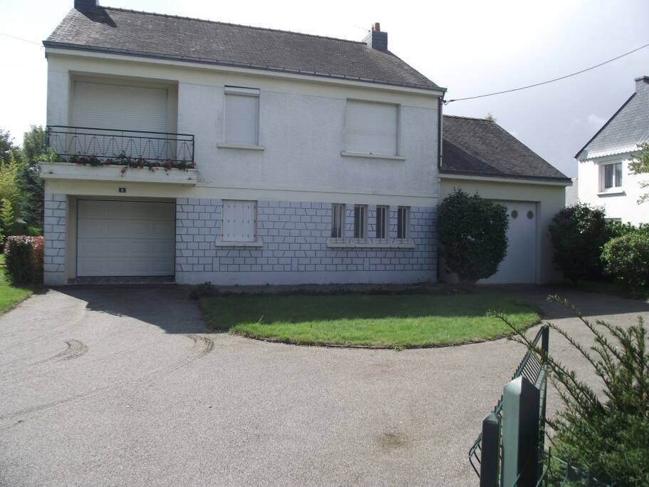 maison style nantais de face