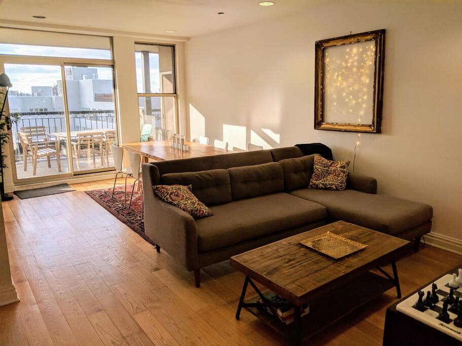 Common area with private terrace