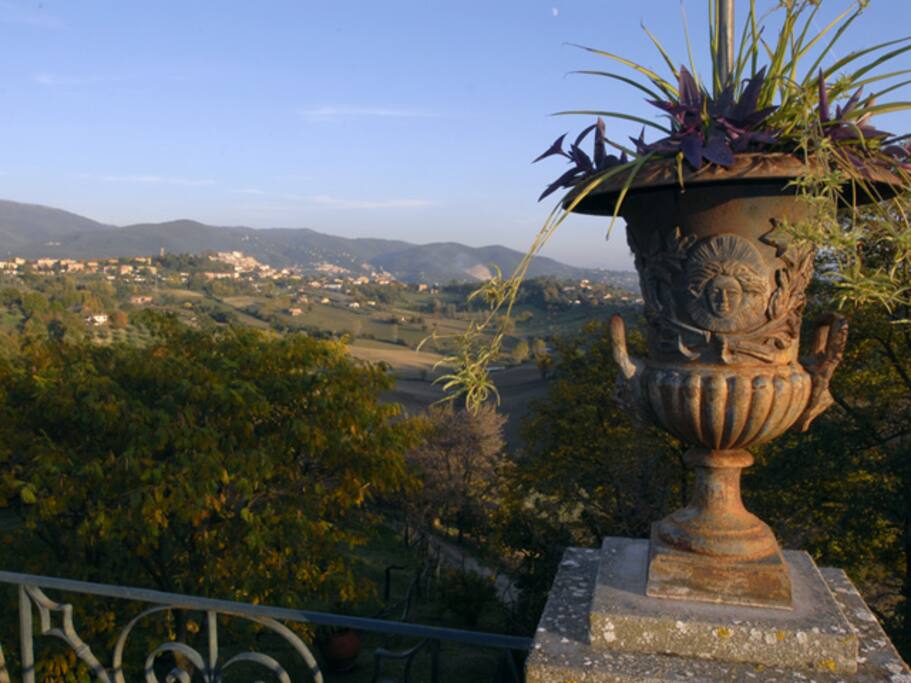 Vista dal terrazzo