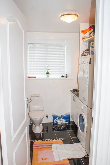The bathroom