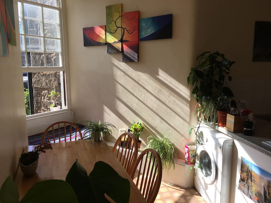 Lovely window nook for afternoon sun