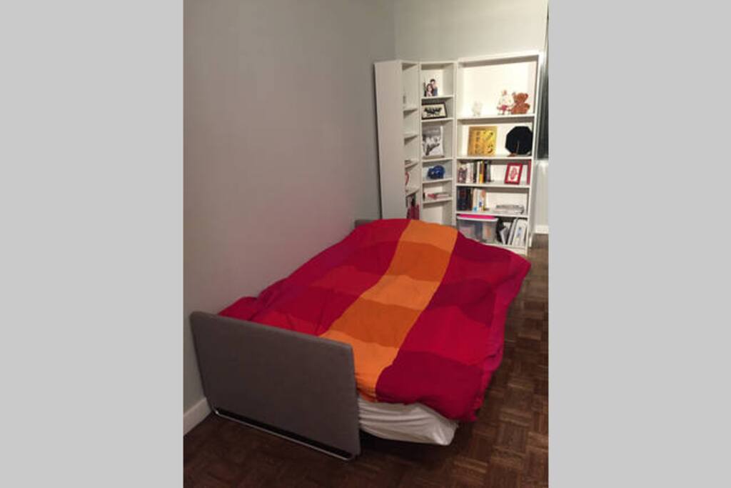 Comfortable queen size sofa in the living room