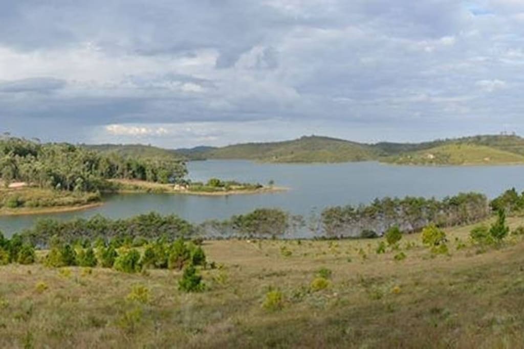 Beautiful lakeside