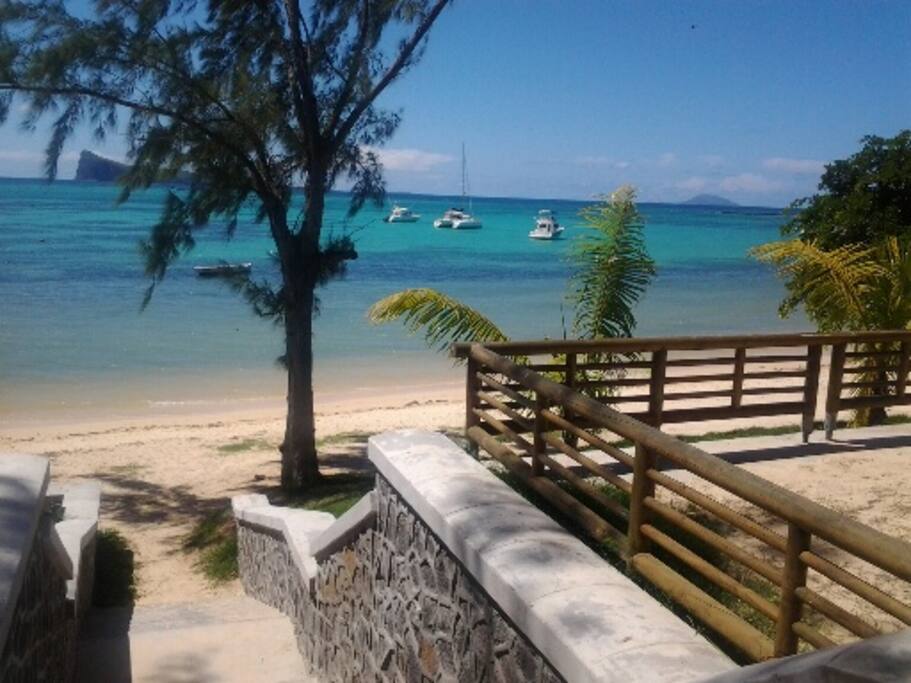 Plage Bain Boeuf a 3 minutes en marchant
