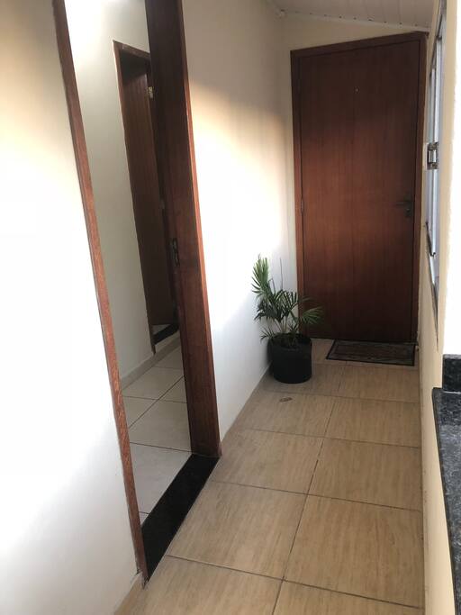 Corredor de entrada no segundo andar